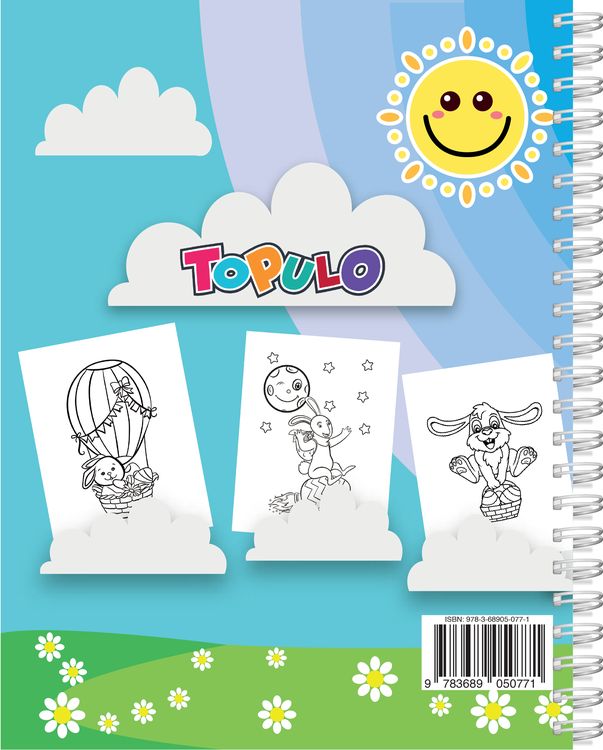 Produktbild: Oster-Malbuch f&uuml;r Kinder