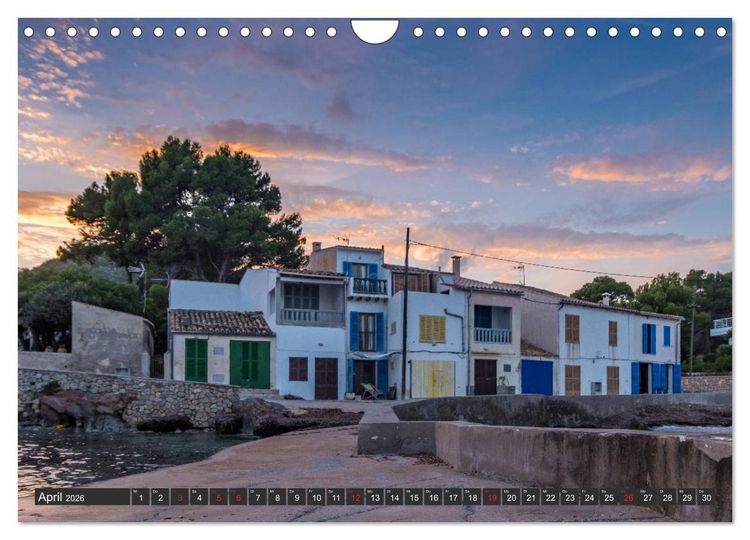 Produktbild: Cala Ratjada Kalender (Wandkalender 2026 DIN A4 quer), CALVENDO Monatskalender