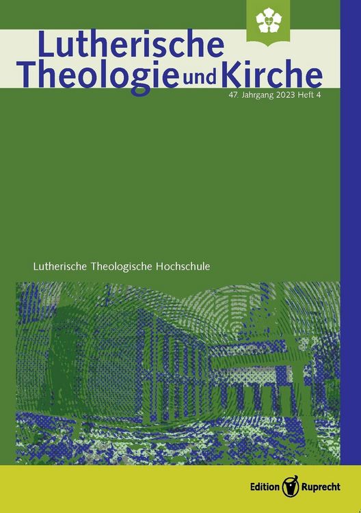 Produktbild: Lutherische Theologie und Kirche, Heft 01-02/2012