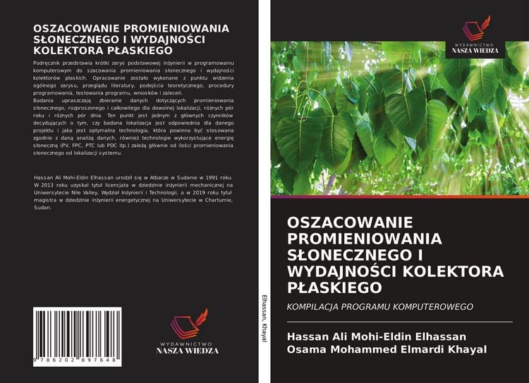 Produktbild: Oszacowanie Promieniowania S&iquest;onecznego I Wydajno&iquest;ci Kolektora P&iquest;askiego