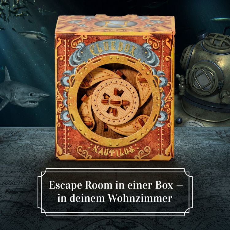Produktbild: Cluebox: Captain Nemo's Nautilus
