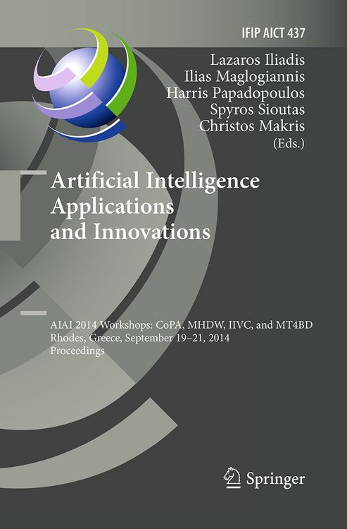 Produktbild: Artificial Intelligence Applications and Innovations