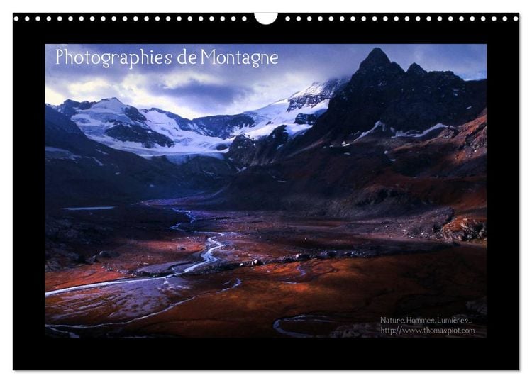 Produktbild: Photographies de Montagne (Calendrier mural 2026 DIN A3 vertical), CALVENDO calendrier mensuel