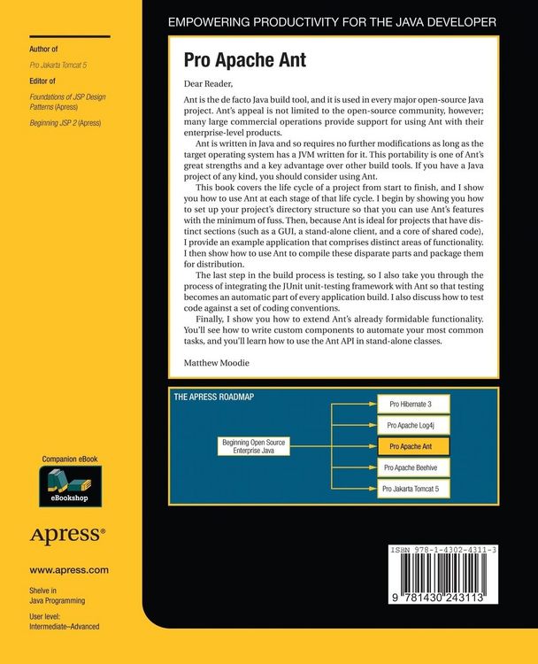 Produktbild: Pro Apache Ant