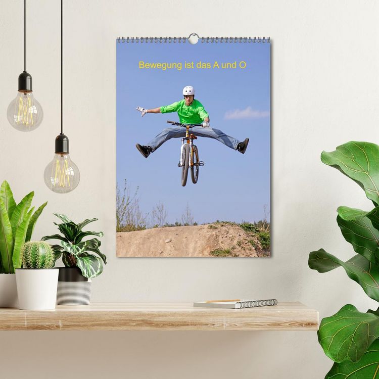 Produktbild: Bewegung ist das A und O (Wandkalender 2026 DIN A3 hoch), CALVENDO Monatskalender