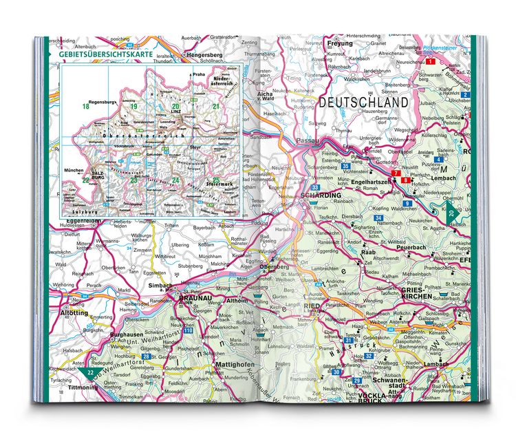 Produktbild: KOMPASS Wanderlust Ober&ouml;sterreich