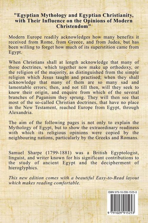 Produktbild: Egyptian Mythology and Egyptian Christianity
