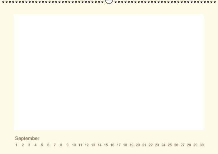 Produktbild: Immerw&auml;hrender Kalender zum selber Gestalten (Wandkalender immerw&auml;hrend DIN A3 quer)
