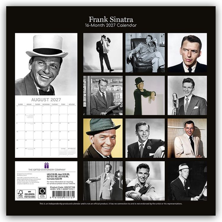 Produktbild: Frank Sinatra 2027 &ndash; 16-Monatskalender