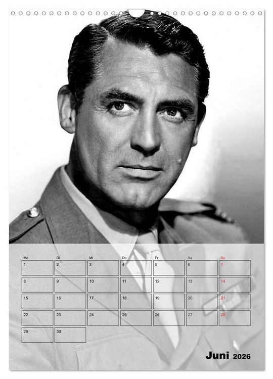 Produktbild: Filmstars - Legenden der goldenen Filmjahre (Wandkalender 2026 DIN A3 hoch), CALVENDO Monatskalender