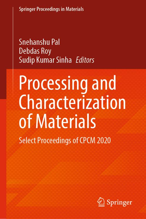 Produktbild: Processing and Characterization of Materials