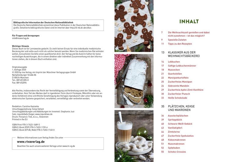 Produktbild: Abnehmen mit Pl&auml;tzchen, Lebkuchen und Co.