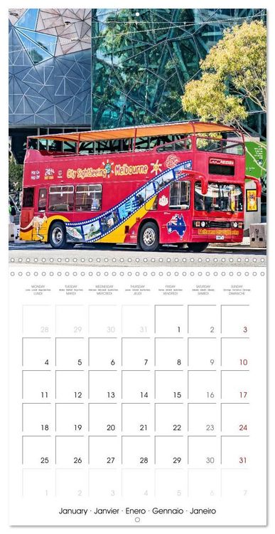 Produktbild: Melbourne - Australia's friendly metropolis (Wall Calendar 2027 12 &times; 12 Inch) CALVENDO 12 Month Wall Calendar
