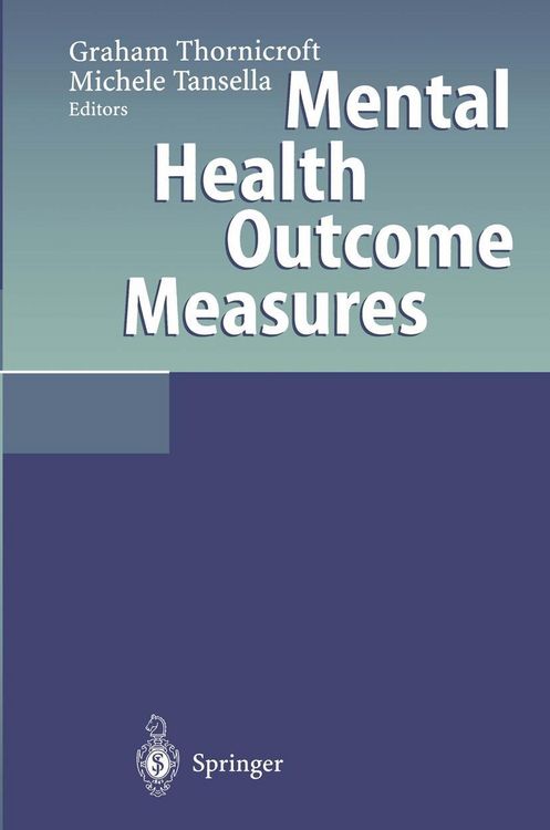 Produktbild: Mental Health Outcome Measures