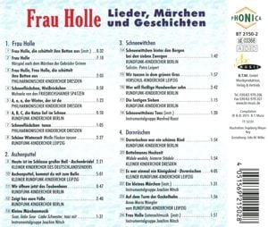 Produktbild: Frau Holle-Lieder,M&auml;rchen und Geschichten
