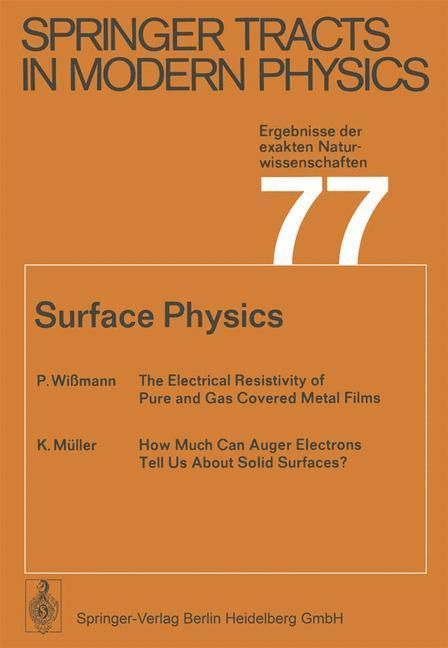 Produktbild: Surface Physics