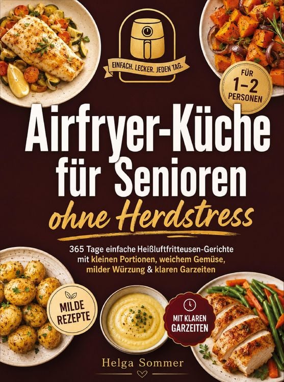 Produktbild: Sommer, H: Airfryer-K&uuml;che f&uuml;r Senioren ohne Herdstress