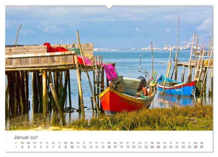 Produktbild: Alentejo Portugal - K&uuml;stenimpressionen (Wandkalender 2027 DIN A2 quer), CALVENDO Monatskalender