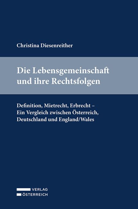 Produktbild: Die Lebensgemeinschaft und ihre Rechtsfolgen