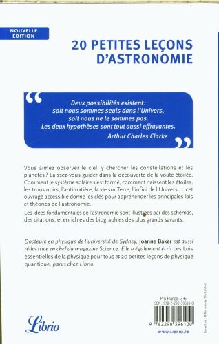 Produktbild: 20 petites le&ccedil;ons d'astronomie