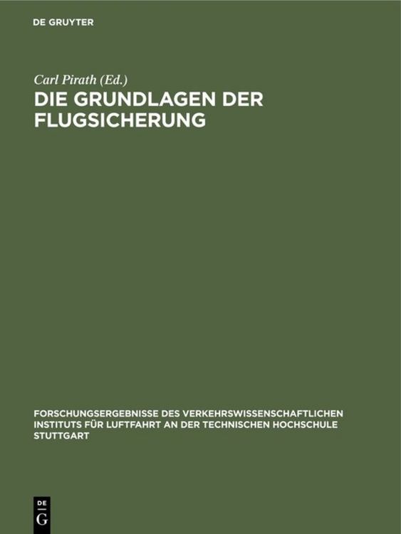 Produktbild: Die Grundlagen der Flugsicherung
