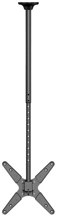 Produktbild: Neomounts FPMA-C340BLACK TV-Deckenhalterung 81,3 cm (32") - 190,5 cm (75") Schwenkbar, Rotierbar, Neigbar, H&ouml;henverstellbar