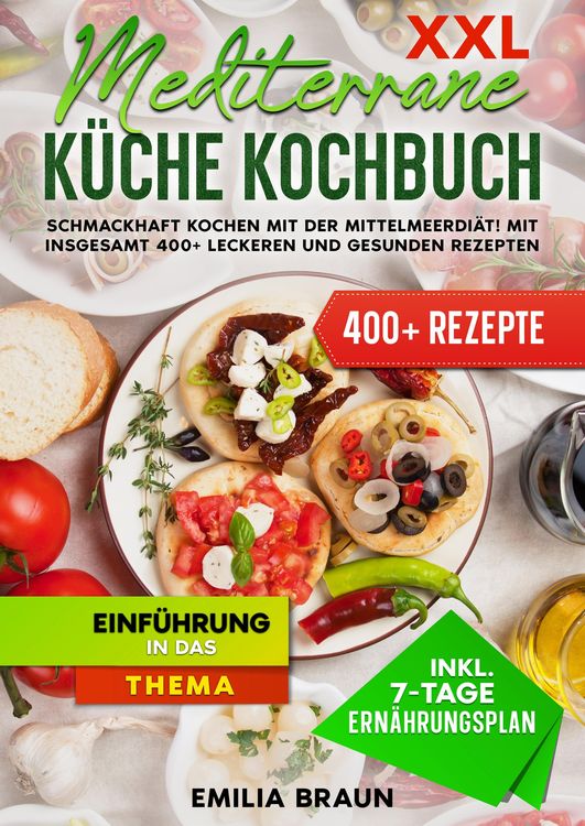 Produktbild: XXL Mediterrane K&uuml;che Kochbuch