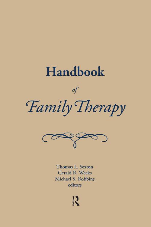 Produktbild: Handbook of Family Therapy