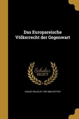 Produktbild: Das Europareische V&ouml;lkerrecht der Gegenwart