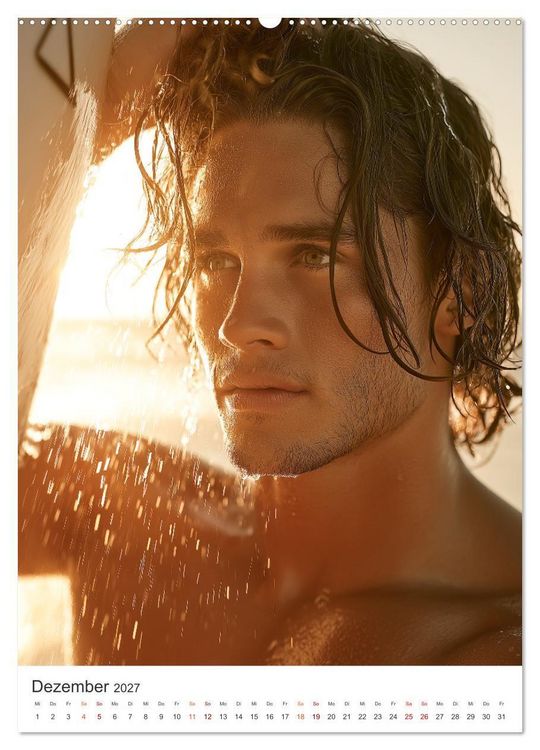 Produktbild: Karibik Surfer (Wandkalender 2027 DIN A2 hoch), CALVENDO Monatskalender