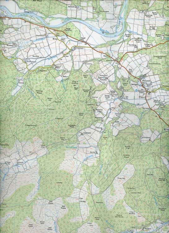 Produktbild: Glen Esk & Glen Tanar 1 : 25 000