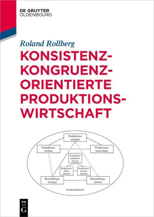 Produktbild: Konsistenz-kongruenz-orientierte Produktionswirtschaft