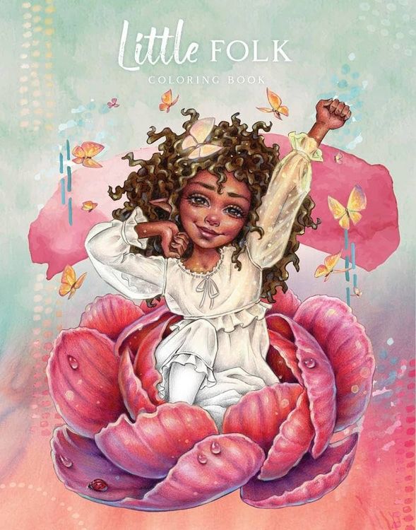 Produktbild: Little Folk Coloring Book