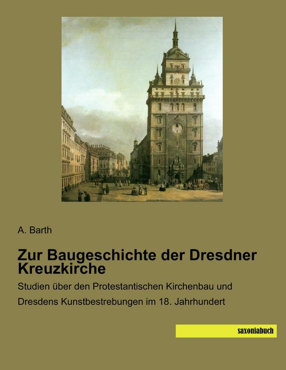 Produktbild: Zur Baugeschichte der Dresdner Kreuzkirche