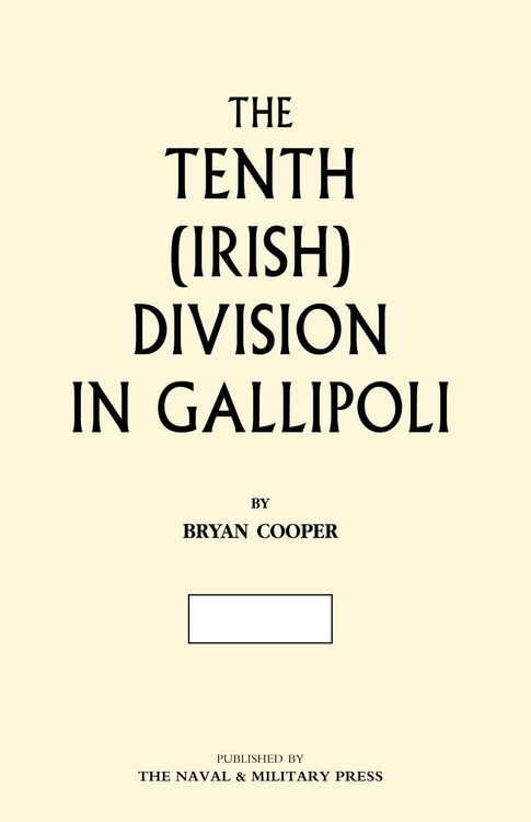 Produktbild: The Tenth (Irish) Division in Gallipoli