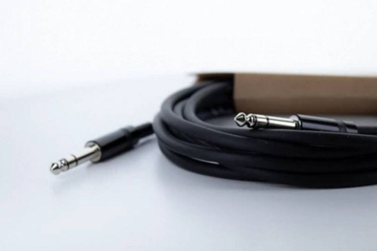 Produktbild: Cordial 14816 Klinke Audio Anschlusskabel [1x Klinkenstecker 6.3mm (stereo) - 1x Klinkenstecker 6.3mm (stereo)] 1.50m Schwarz