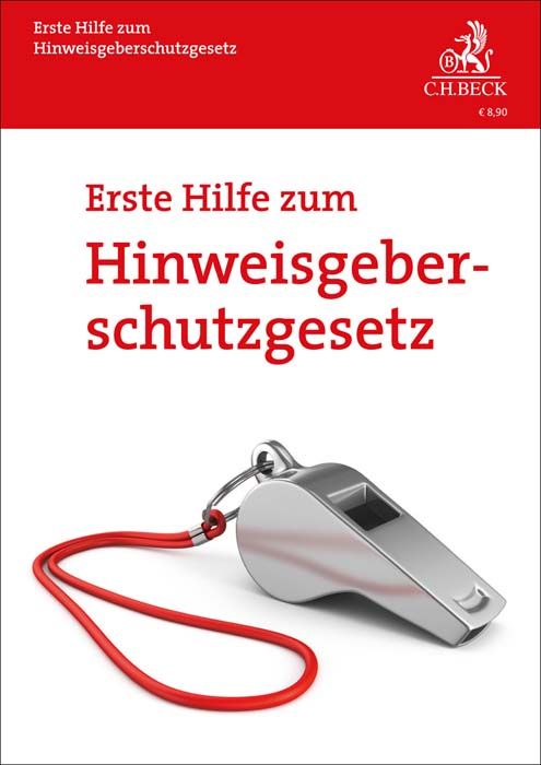 Produktbild: Erste Hilfe zum Hinweisgeberschutzgesetz