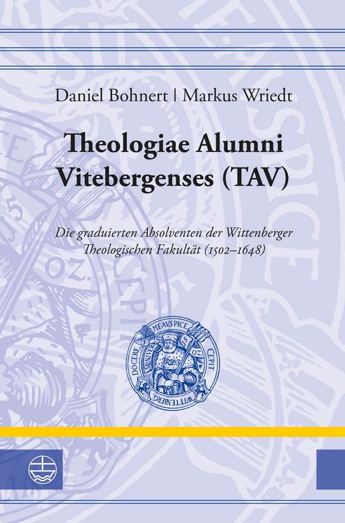 Produktbild: Theologiae Alumni Vitebergenses (TAV)