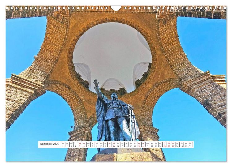 Produktbild: Bad Oeynhausen - Von Rinteln bis Porta Westfalica (Wandkalender 2026 DIN A3 quer), CALVENDO Monatskalender