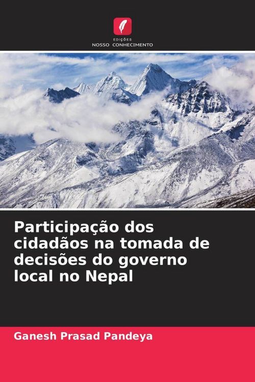 Produktbild: Participa&ccedil;&atilde;o dos cidad&atilde;os na tomada de decis&otilde;es do governo local no Nepal