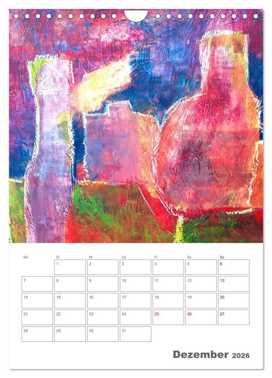 Produktbild: Oase der Stille - Ruhe finden in malerischen Stillleben (Wandkalender 2026 DIN A4 hoch), CALVENDO Monatskalender