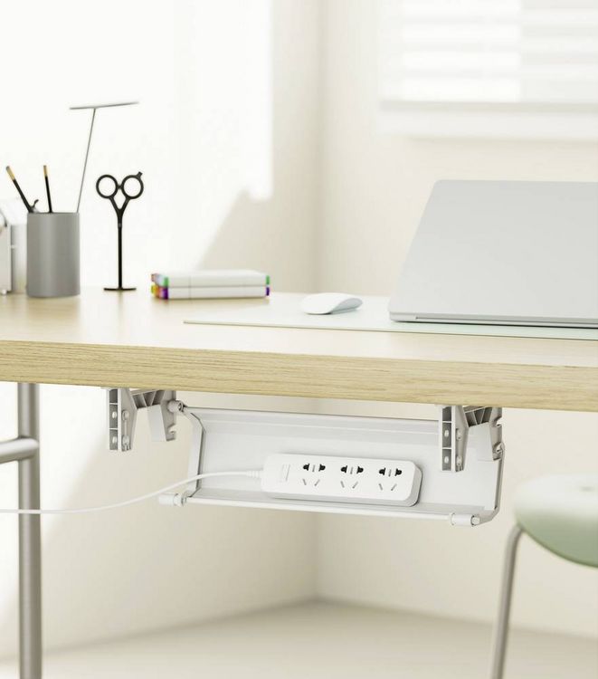 Produktbild: SpeaKa Professional Kabel-Organisations-Box SP-UCT-001 SP-13322884 Wei&szlig; 1St.
