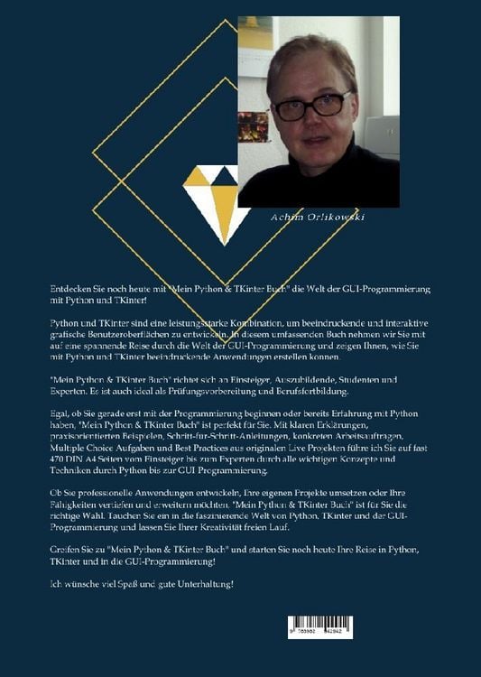 Produktbild: Mein Python & TKinter Buch