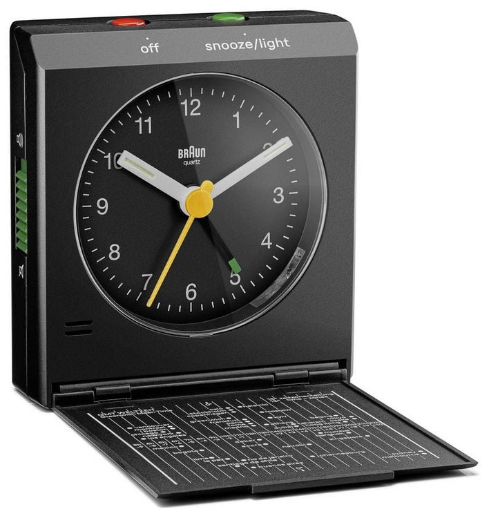 Braun BC05B Wecker Schwarz Alarmzeiten Timerzeit online