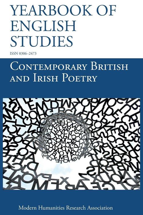 Produktbild: Contemporary British and Irish Poetry (Yearbook of English Studies (51) 2021)