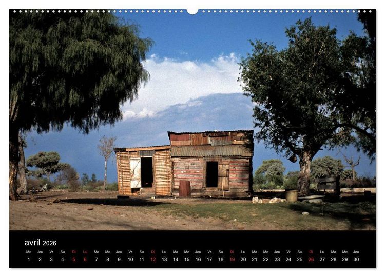 Produktbild: Madagascar L'&icirc;le aux merveilles (Calendrier mural 2026 DIN A2 vertical) calendrier de bureau