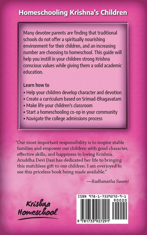 Produktbild: Homeschooling Krishna's Children