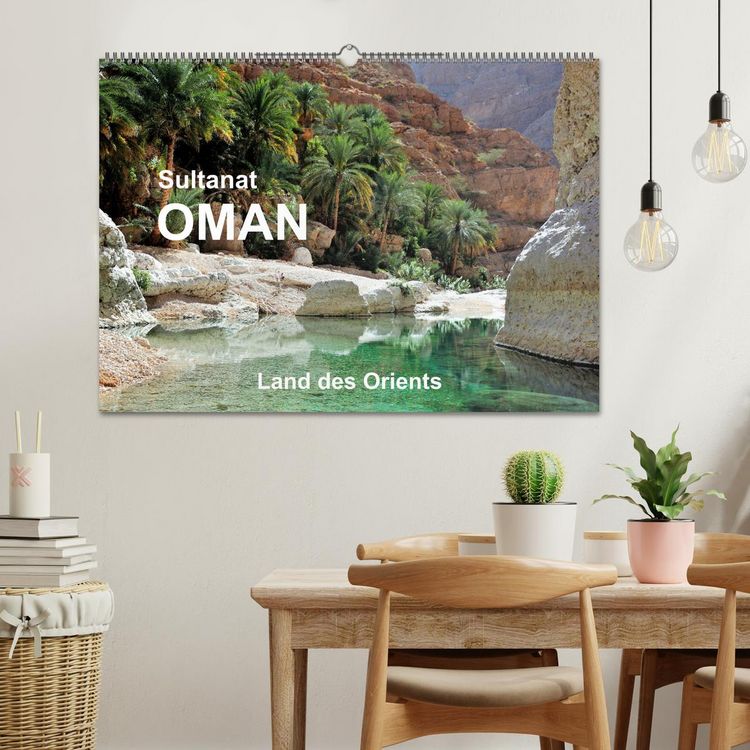 Produktbild: Sultanat Oman - Land des Orients (Wandkalender 2026 DIN A2 quer), CALVENDO Monatskalender