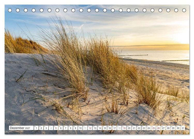 Produktbild: Mecklenburg-Vorpommern - Fischland-Dar&szlig;-Zingst (Tischkalender 2027 DIN A5 quer), CALVENDO Monatskalender