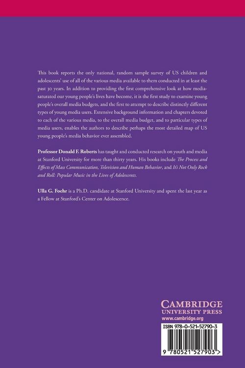 Produktbild: Kids and the Media in America